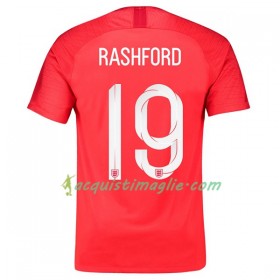 Divisa di Calcio Inghilterra Rashford 19 Trasferta Mondiali 2018